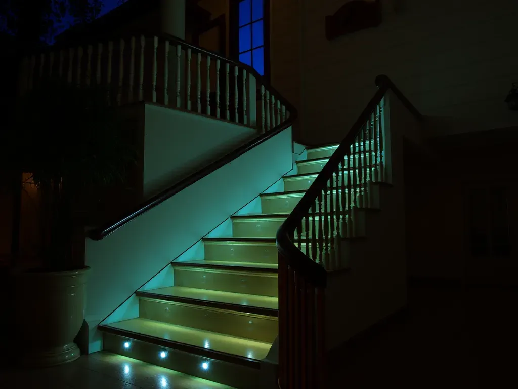 Jak oświetlić schody