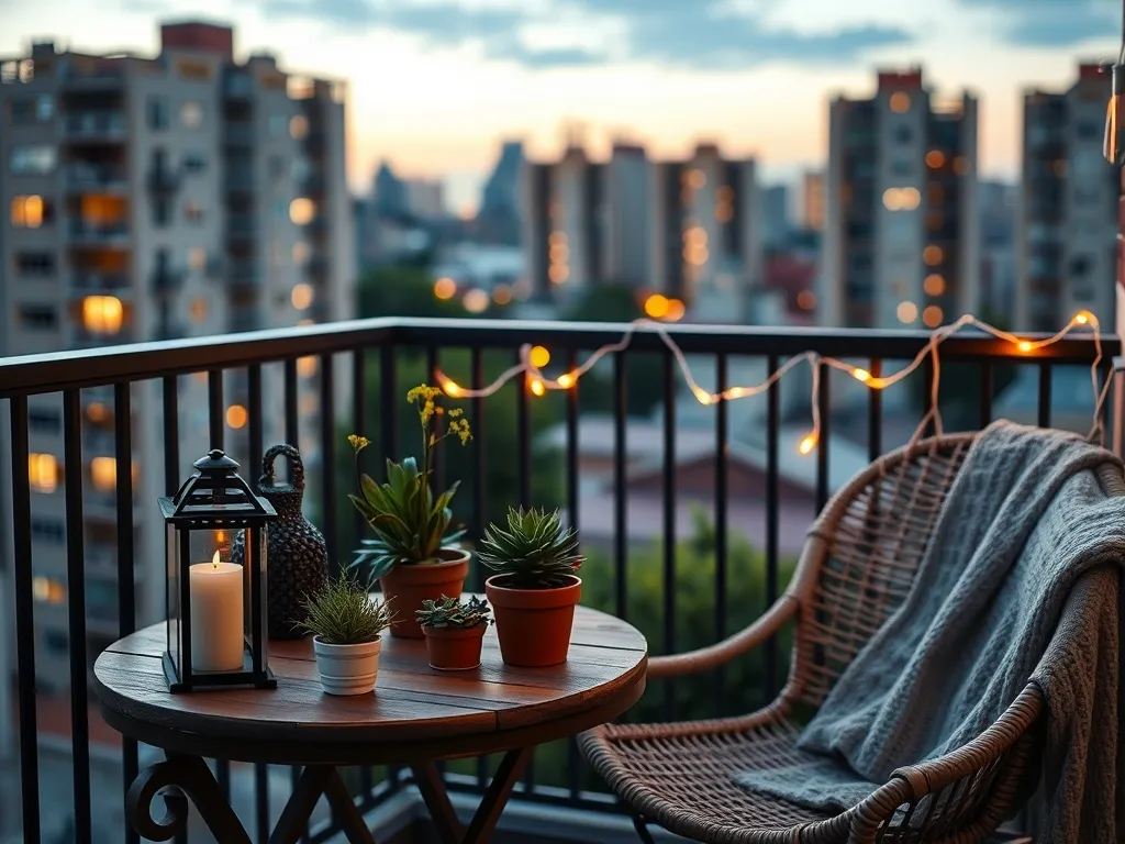 Oświetlenie balkonu w bloku – pomysły i praktyczne porady