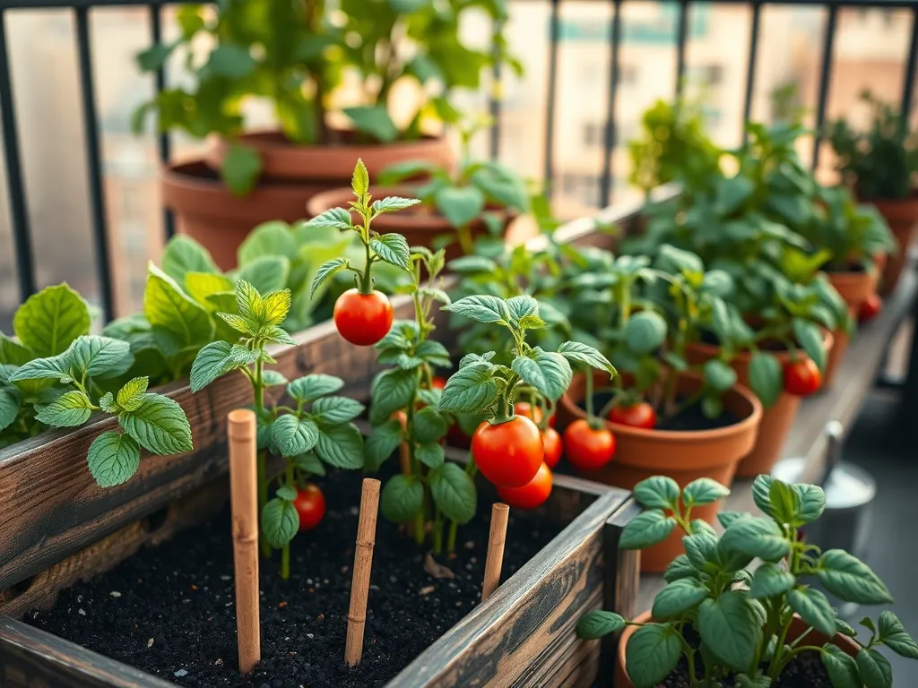 Mini warzywnik na balkonie – jak założyć i co posadzić?