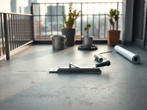 Wylewka cienkowarstwowa na balkon – jak ją wykonać i zabezpieczyć?