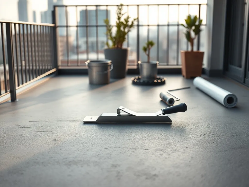 Wylewka cienkowarstwowa na balkon – jak ją wykonać i zabezpieczyć?