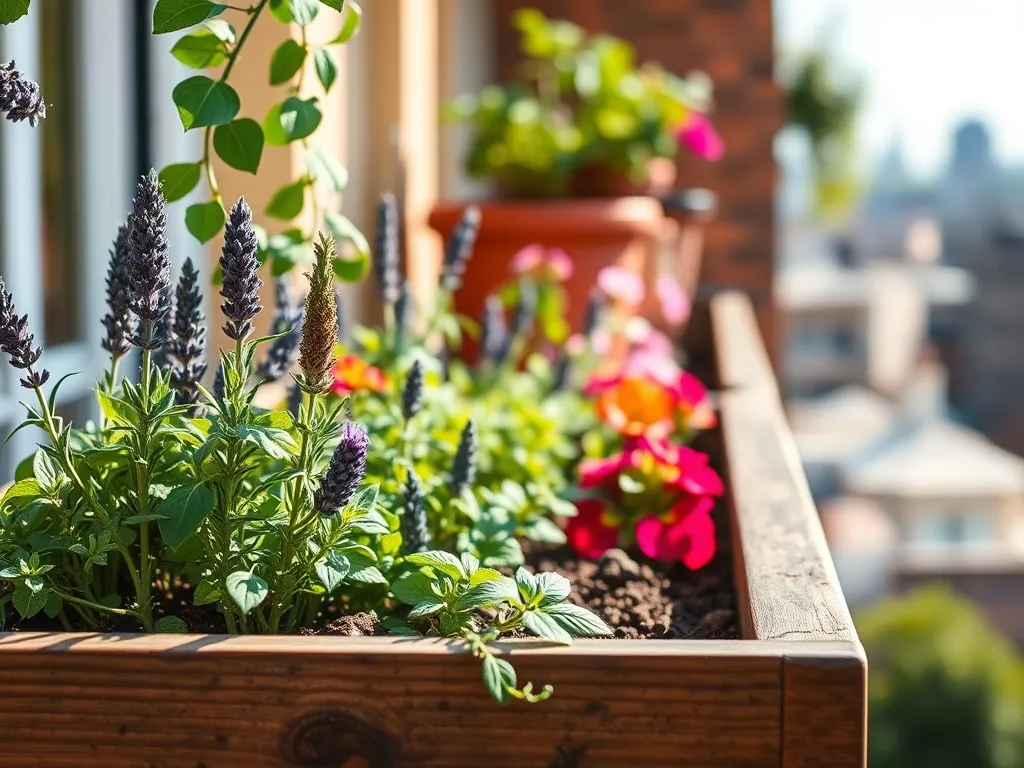 Co posadzić w donicy na balkonie?