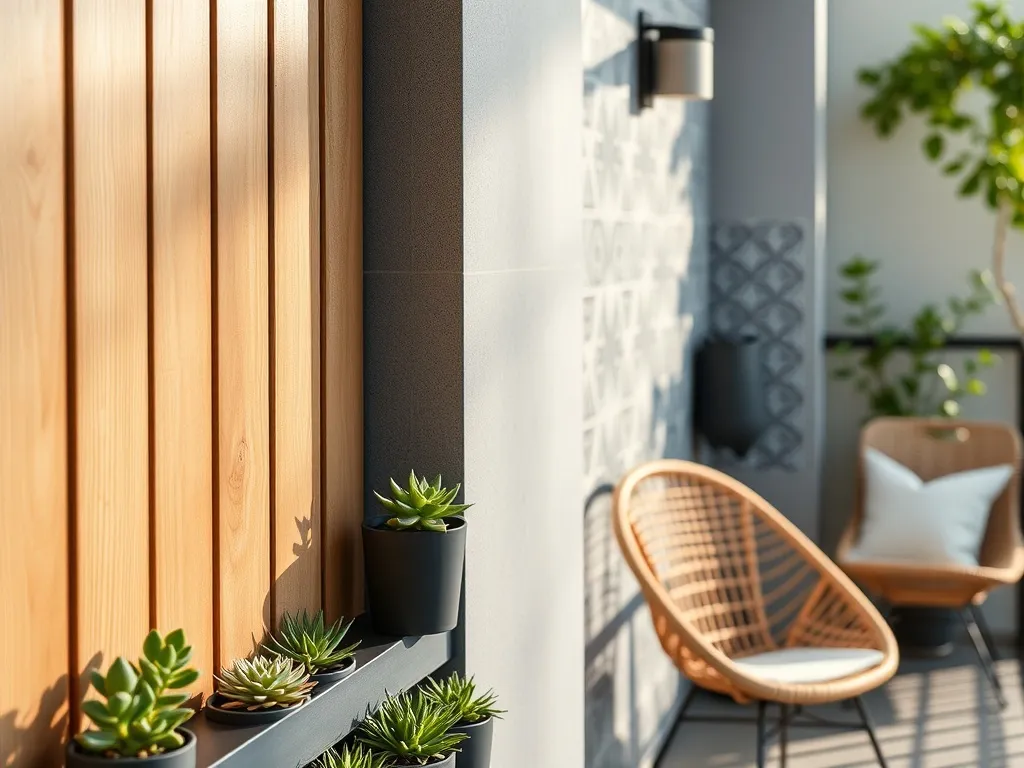 Co na ściany na balkonie? Pomysły, materiały, porady