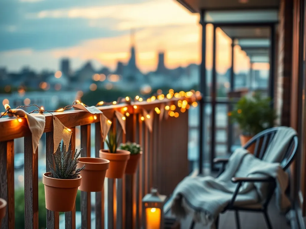Jaka girlanda na balkon? Pomysły i porady