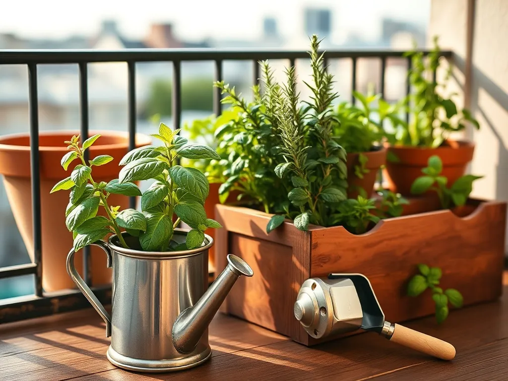 Jak zrobić zielnik na balkonie? Poradnik krok po kroku