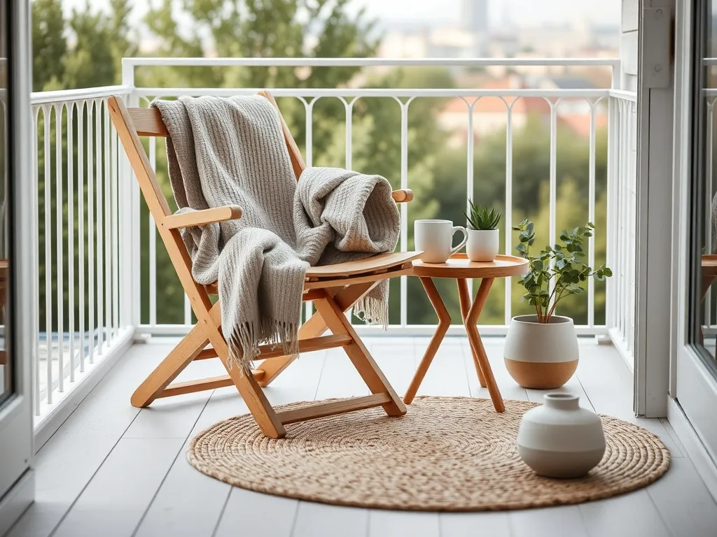 Balkon w stylu skandynawskim – pomysły i aranżacje