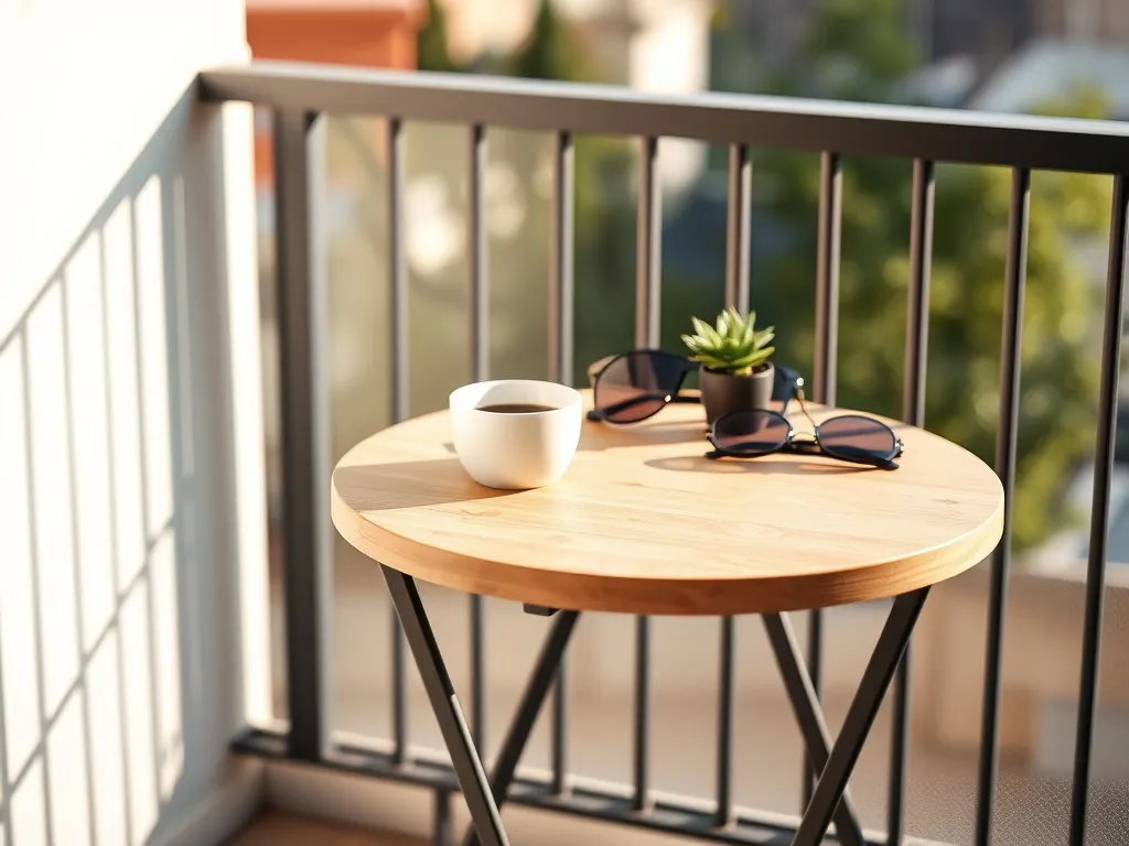 Jaki stolik składany na balkon wybrać?