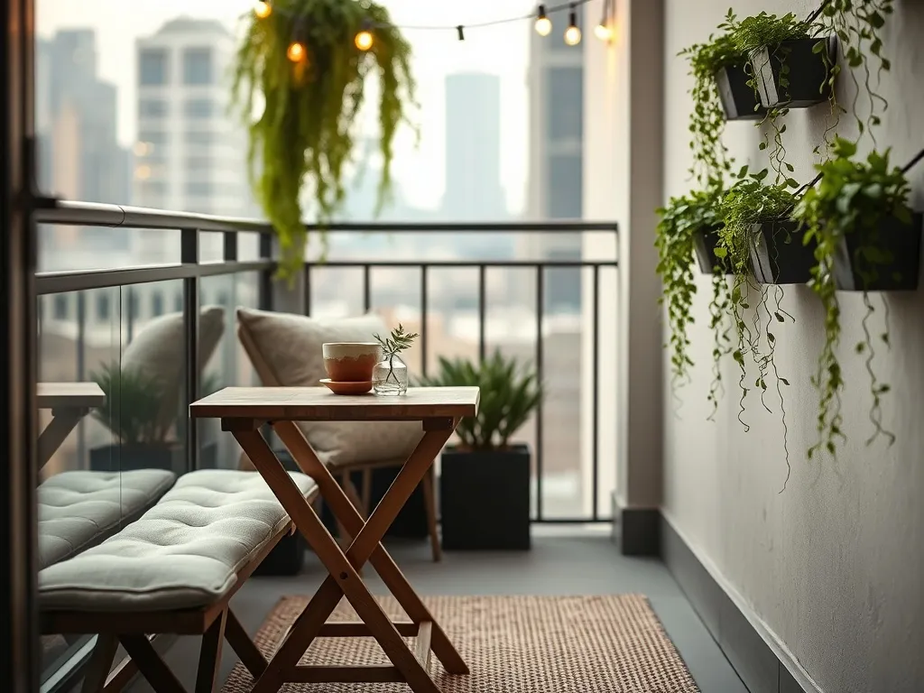 Wąski balkon aranżacje: pomysły na małej przestrzeni