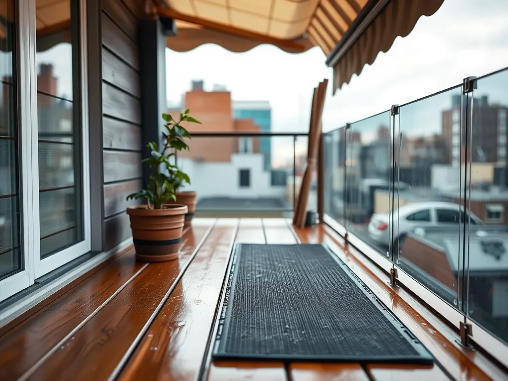 Jak zabezpieczyć balkon przed deszczem?