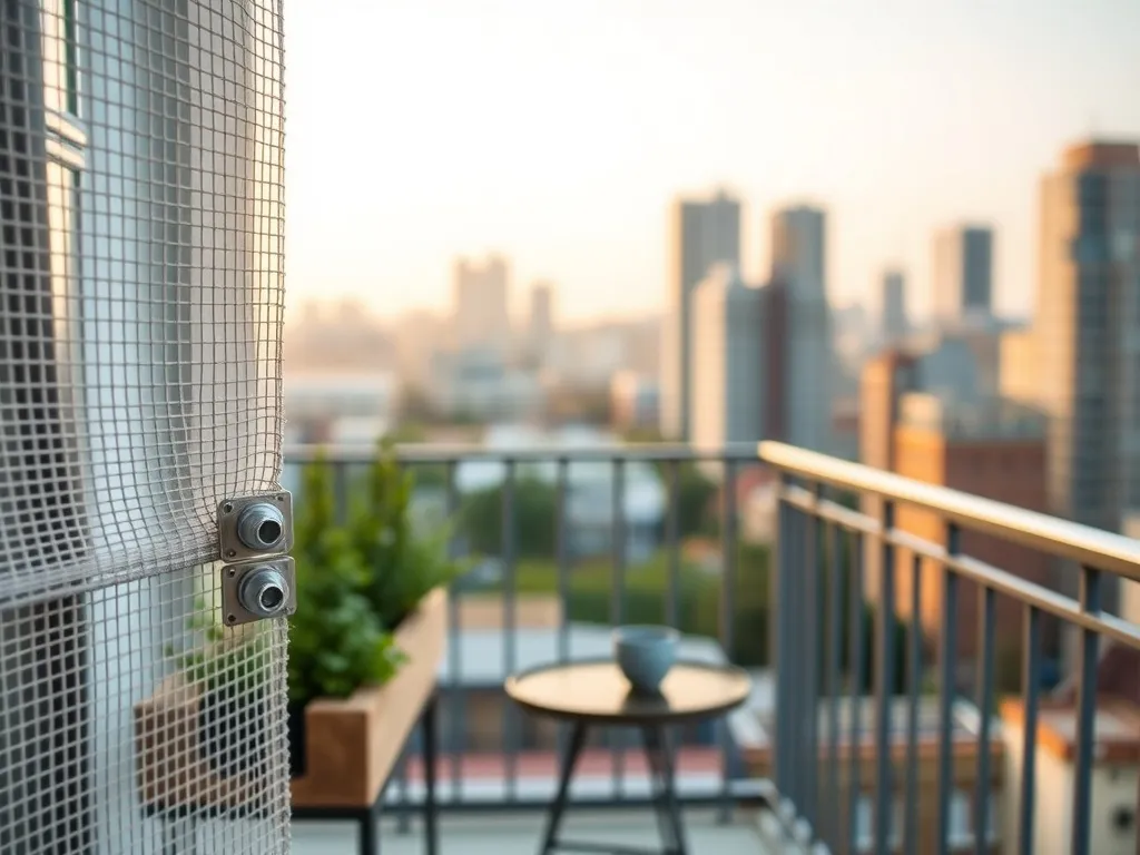 Jaka siatka na balkon będzie najlepsza?