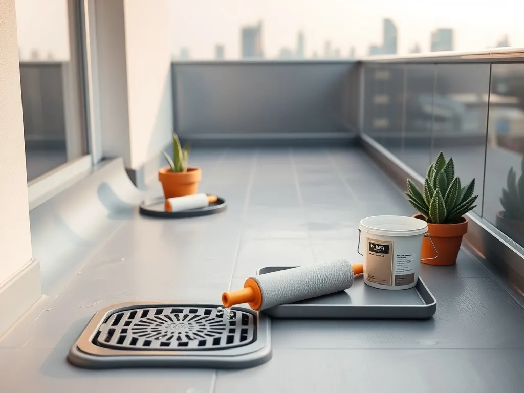 Jak zabezpieczyć balkon przed wodą?