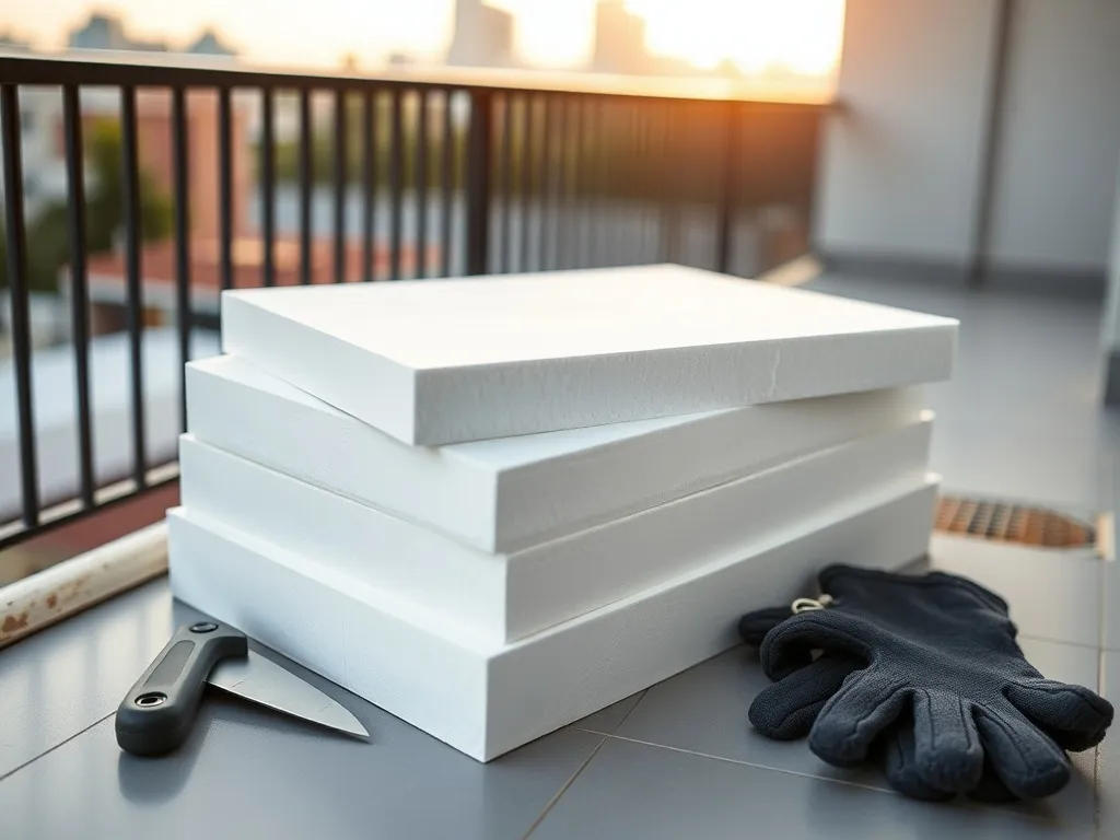 Jaki styropian na balkon?