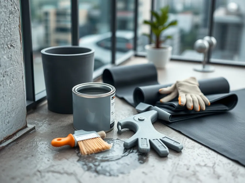 Czym uszczelnić przeciekający balkon?