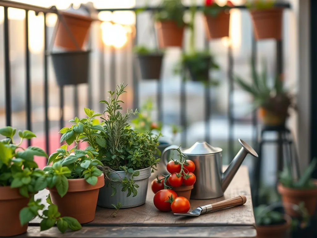 Jak zrobić ogródek na balkonie?