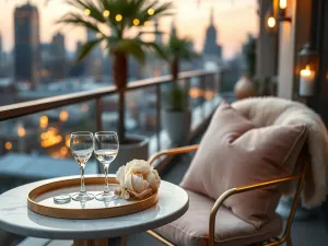 Balkon glamour inspiracje: pomysły na elegancką aranżację