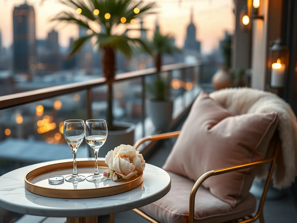 Balkon glamour inspiracje: pomysły na elegancką aranżację