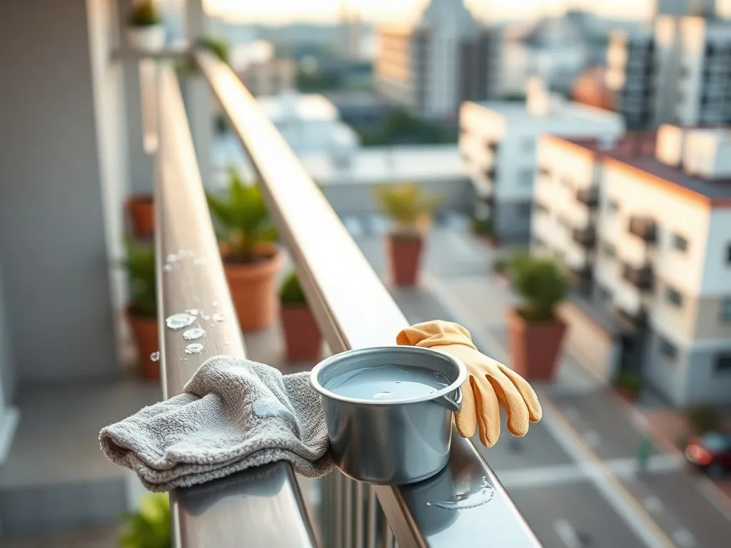 Czyszczenie balustrady balkonowej – jak skutecznie i bezpiecznie?
