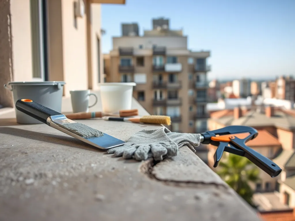 Naprawa czoła balkonu – jak wykonać krok po kroku?