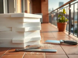 Ocieplenie balkonu: jaka grubość styropianu?