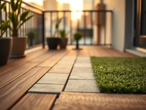 Tania podłoga na balkonie - pomysły i materiały