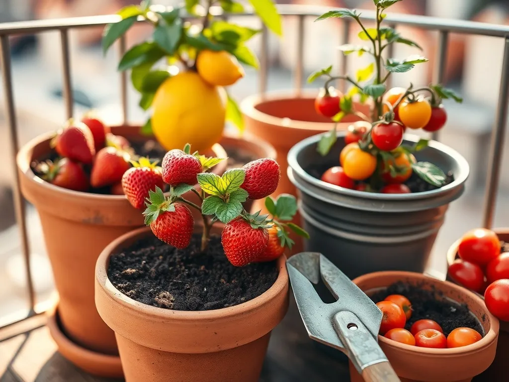 Owoce na balkonie – jakie wybrać i jak uprawiać?