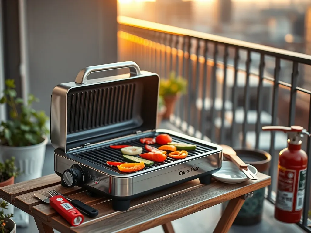 Elektryczny grill na balkonie - jak wybrać i bezpiecznie używać?