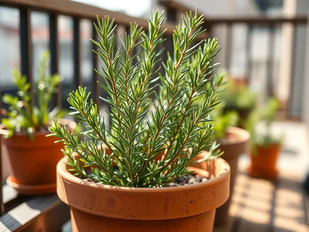 Rozmaryn na balkonie – jak uprawiać i pielęgnować?