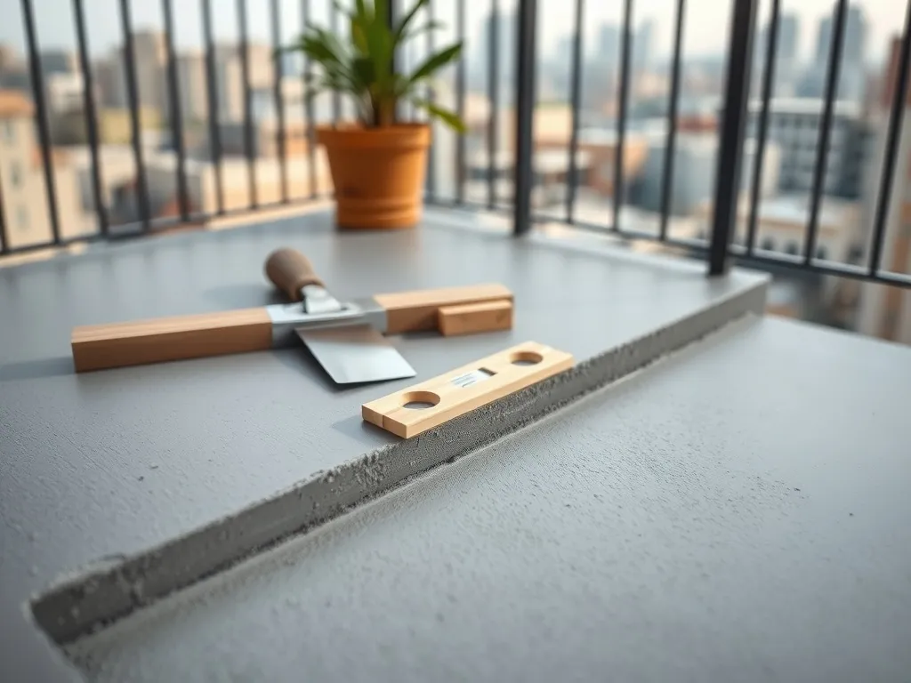 Minimalna grubość wylewki na balkonie – jaka powinna być?