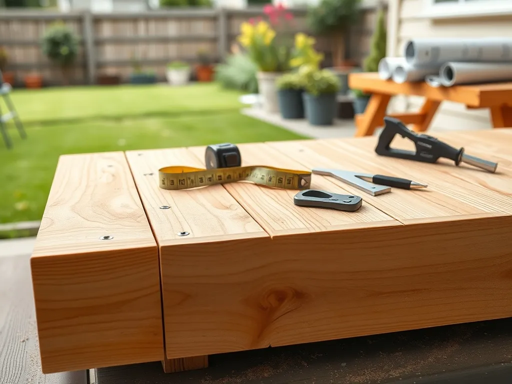 Podest drewniany jak zrobić?