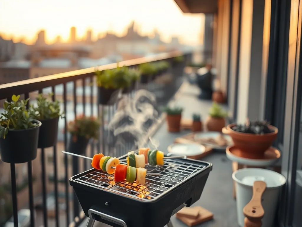 Czy można grillować na balkonie?