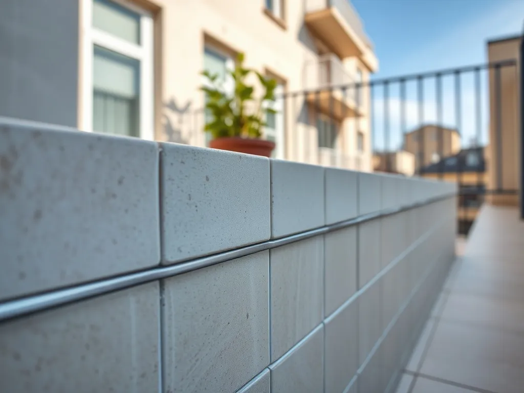 Czoło balkonu z płytek – montaż, izolacja i wykończenie