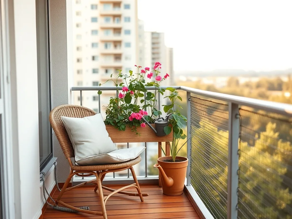 Balkon w bloku – aranżacja, rośliny, bezpieczeństwo